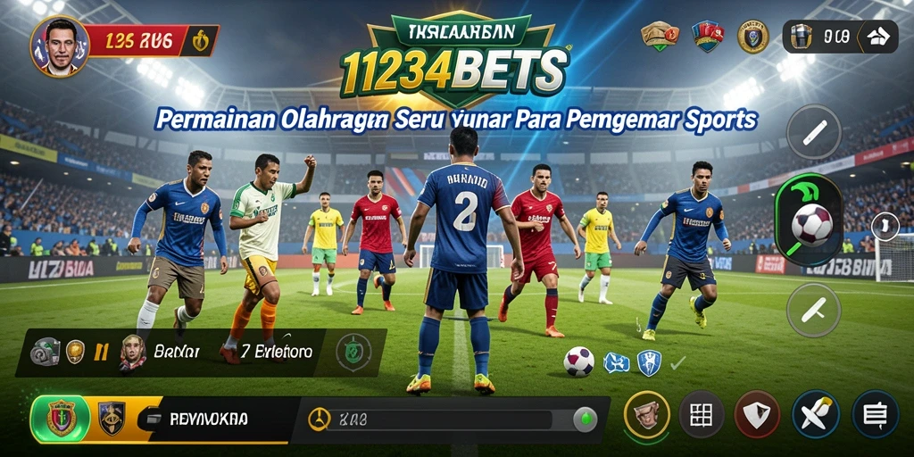 Tampilan gameplay menarik dari 1234BETS dalam aksi taruhan olahraga.