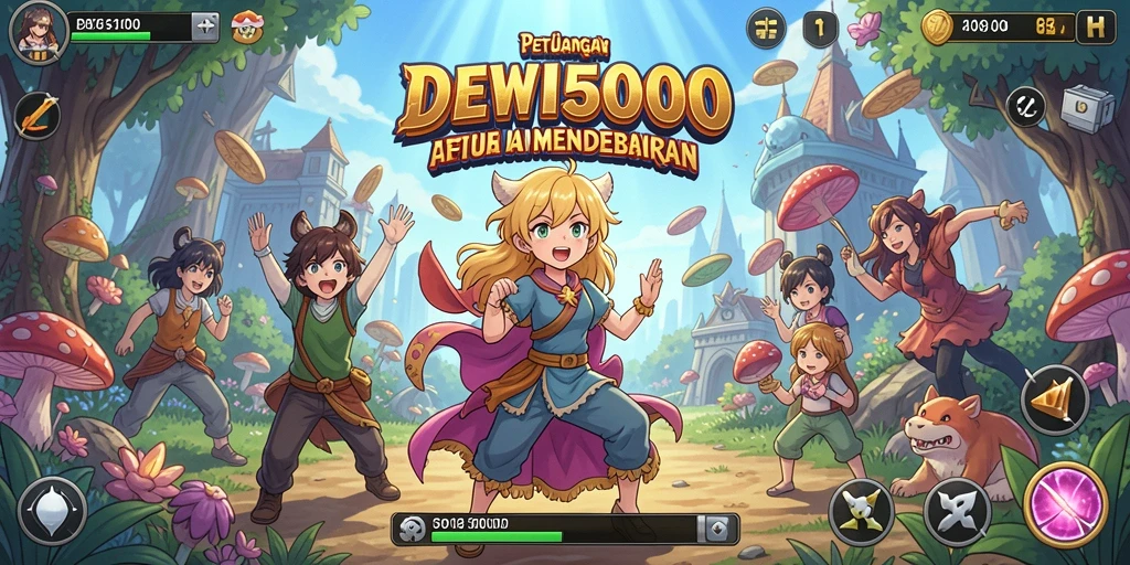 Tampilan menarik gameplay DEWI5000 dengan aksi yang mendebarkan.