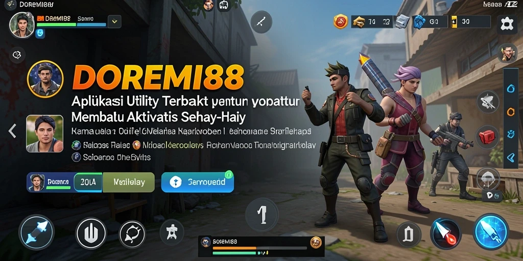 Tampilan antarmuka DOREMI88 yang intuitif dan user-friendly.