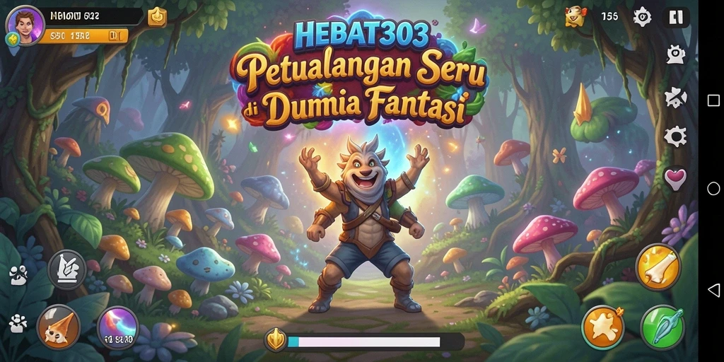 Tampilan gameplay HEBAT303 yang menampilkan petualangan seru.