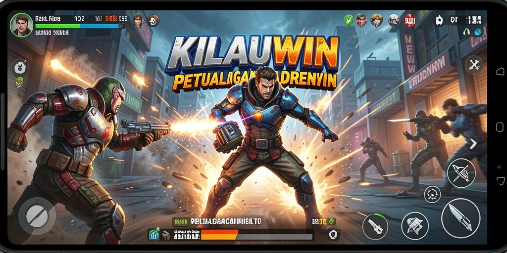 Tampilan gameplay KILAUWIN yang seru dan menegangkan.