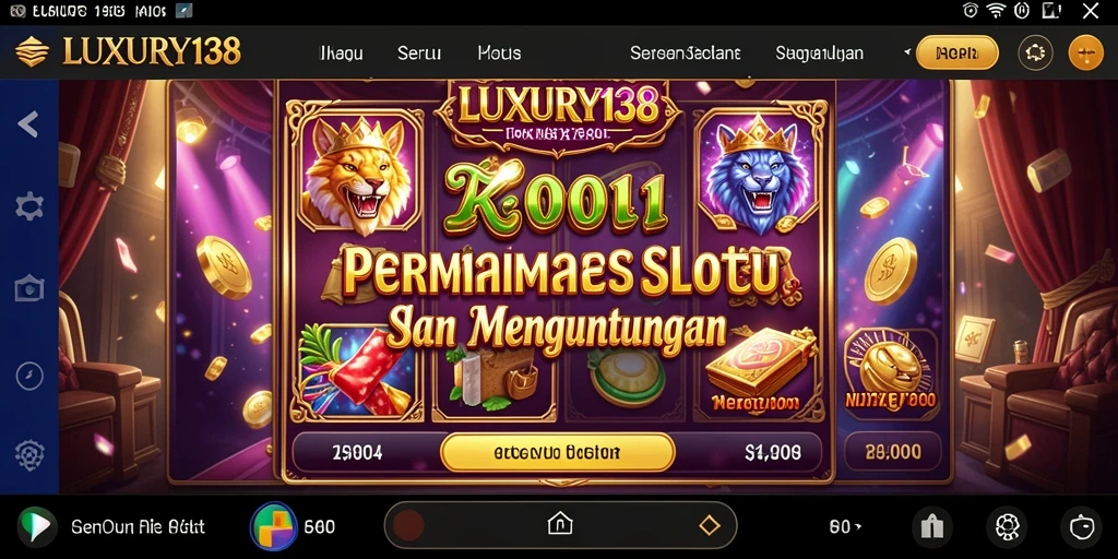 Tampilan gameplay LUXURY138 yang mengasyikkan dengan banyak fitur menarik.