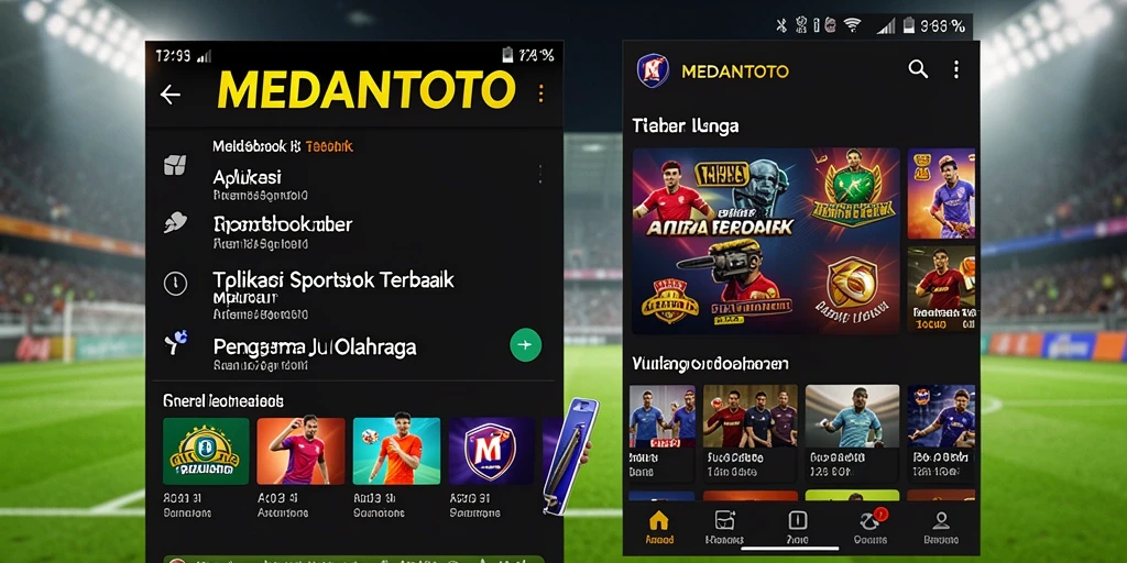 Tampilan screenshot menunjukkan fitur taruhan langsung yang menarik di MEDANTOTO.