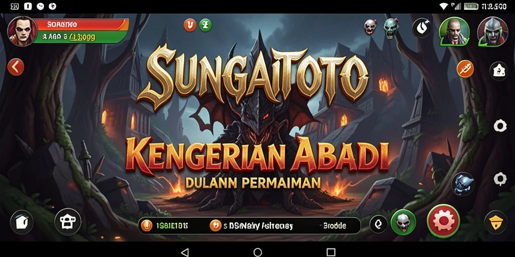Tampilan gameplay SUNGAITOTO yang mencekam dan menegangkan.