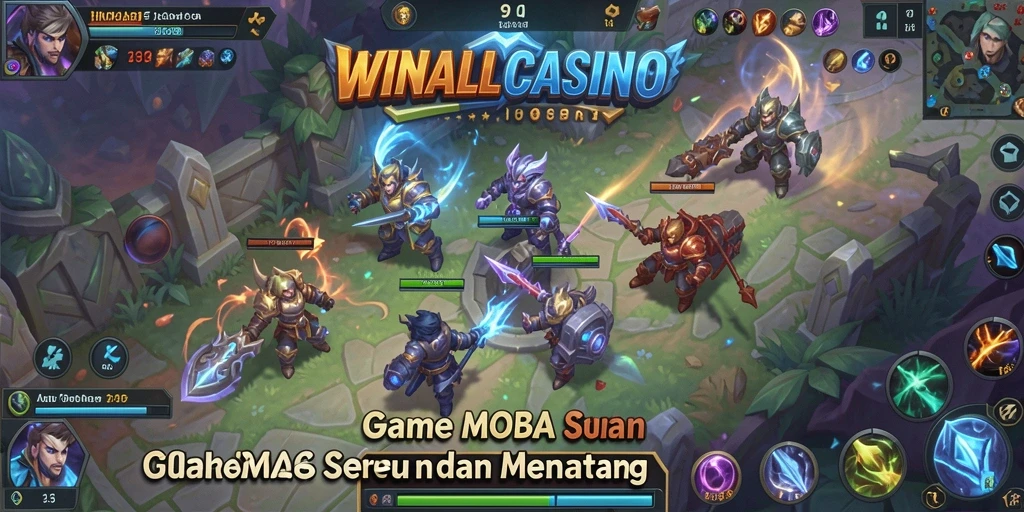Gameplay seru dan strategi mendebarkan di WINALLCASINO.