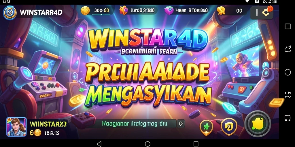 Tampilan gameplay seru dari WINSTAR4D yang penuh tantangan.
